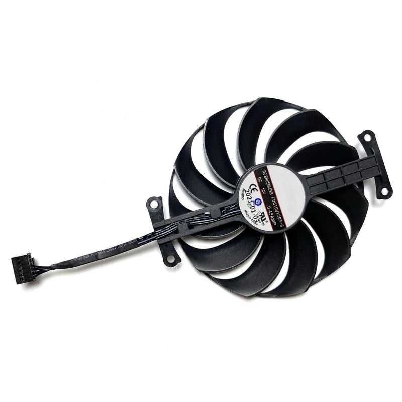 LTANDBR مروحة استبدال بطاقة الرسوميات ASUS Radeon RX6400 4GB Phoenix OC T129215BU FDC10U12D9-C CF1010U12D (FDC10U12D9-C) - Image 2